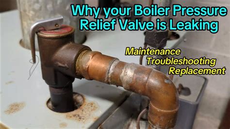 Boiler Pressure Relief Valve Leaking and What to Do